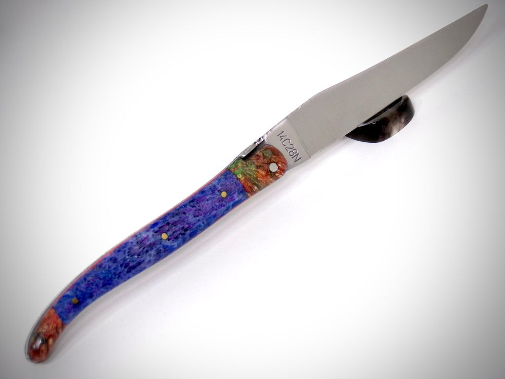 Laguiole "Bimatière" ciselé par David Dauvillaire