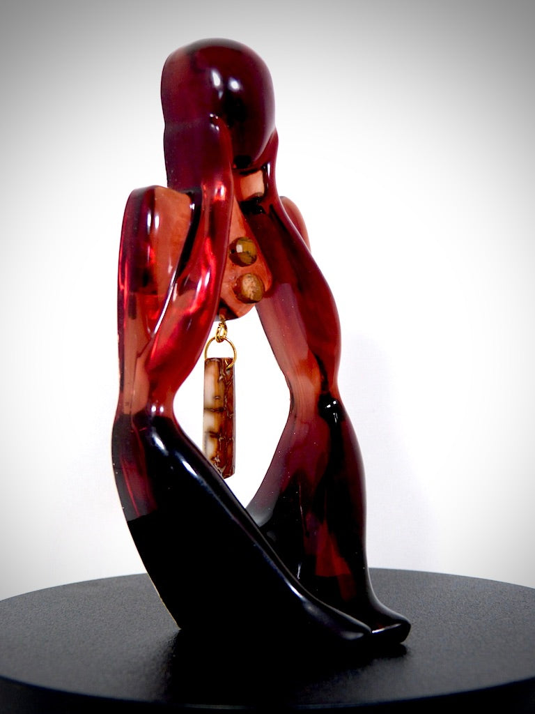statuette "Coeur d'Ivoire" fabriquée artisanalement par Y.S CRÉATIONS (Copie)