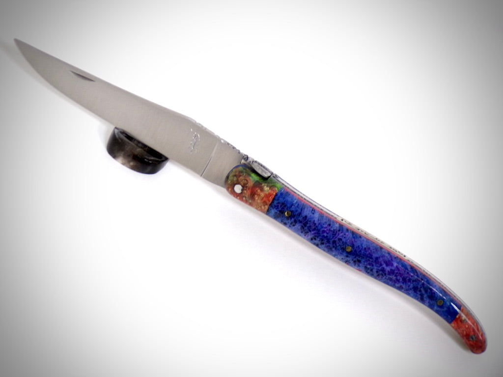 Laguiole "Bimatière" chiseled by David Dauvillaire