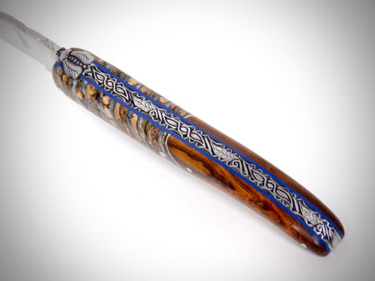 Laguiole "Bimatière" ciselé par David DAUVILLAIRE