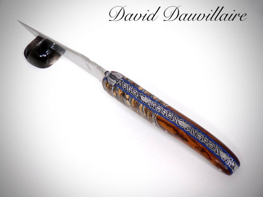 Laguiole "Bimatière" ciselé par David DAUVILLAIRE