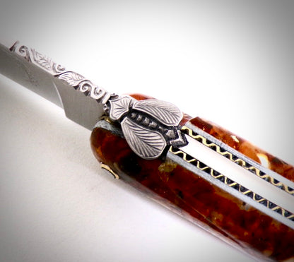 Laguiole Bernstein, gemeißelt von David DAUVILLAIRE