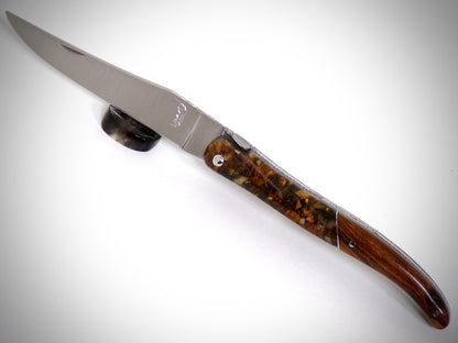 Laguiole "Bimatière" ciselé par David DAUVILLAIRE