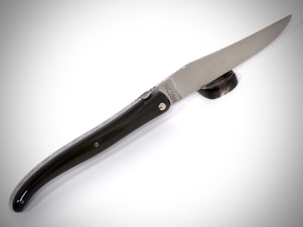 Laguiole Buffalo Horn carved by David DAUVILLAIRE