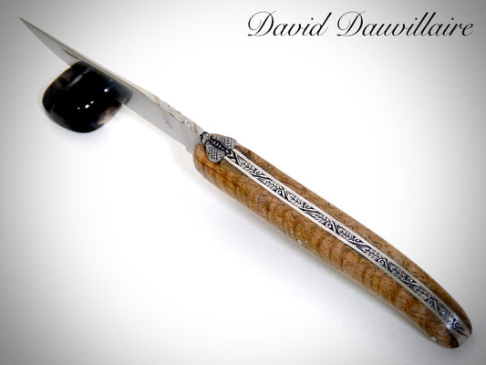 Laguiole Manguier ciselé par David DAUVILLAIRE