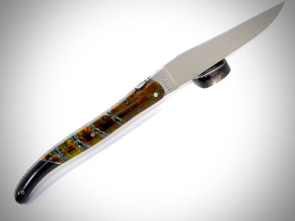 Laguiole "Bimatière" ciselé par David DAUVILLAIRE