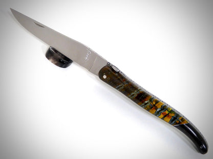 Laguiole "Bimatière" ciselé par David DAUVILLAIRE